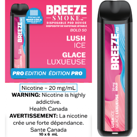 BREEZE PRO DISPOSABLE 2000 PUFF VAPE