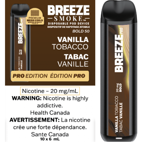 BREEZE PRO DISPOSABLE 2000 PUFF VAPE.