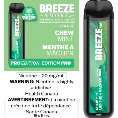 BREEZE PRO DISPOSABLE 2000 PUFF VAPE.