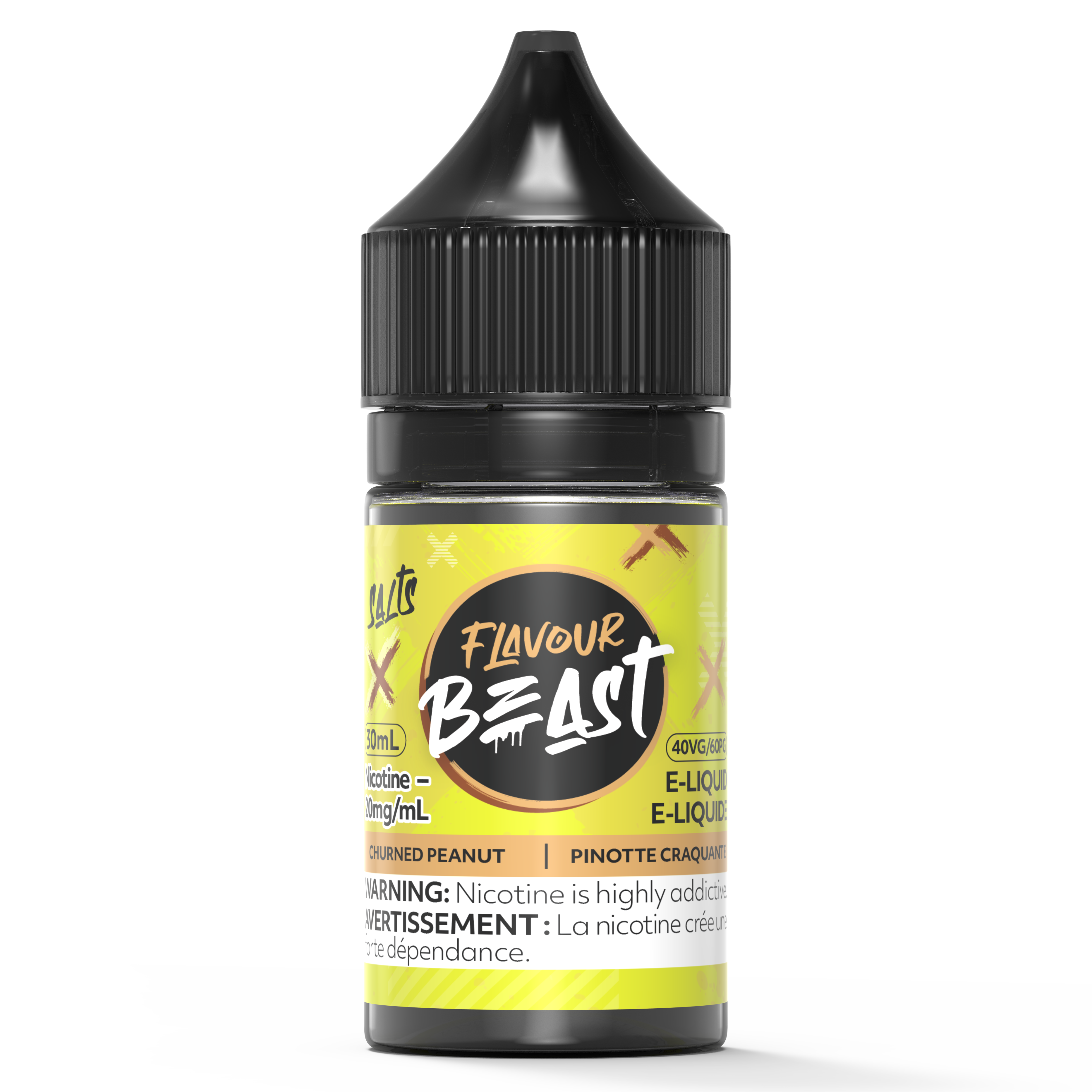 CHURNED PEANUT - FLAVOUR BEAST SALT 30ML