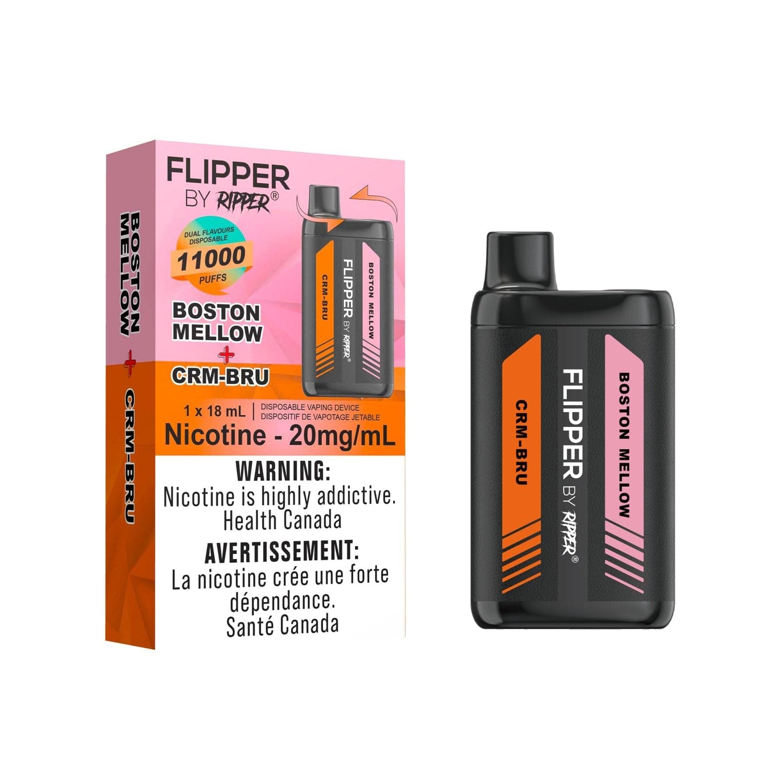 Gcore Flipper 11000 Puff Rechargeable Disposable Vape.