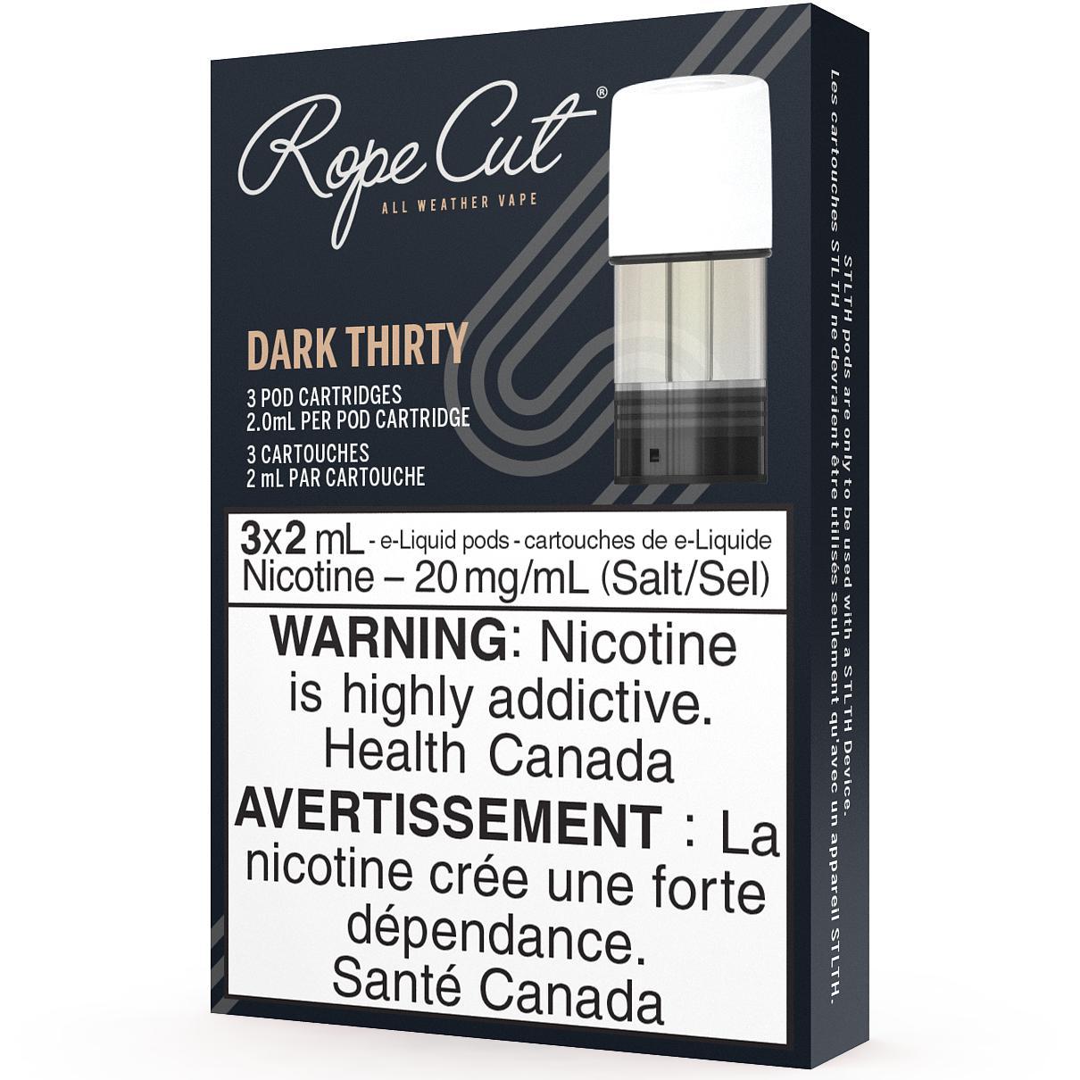 DARK THIRTY BY ROPE CUT STLTH POD (3 PACK)