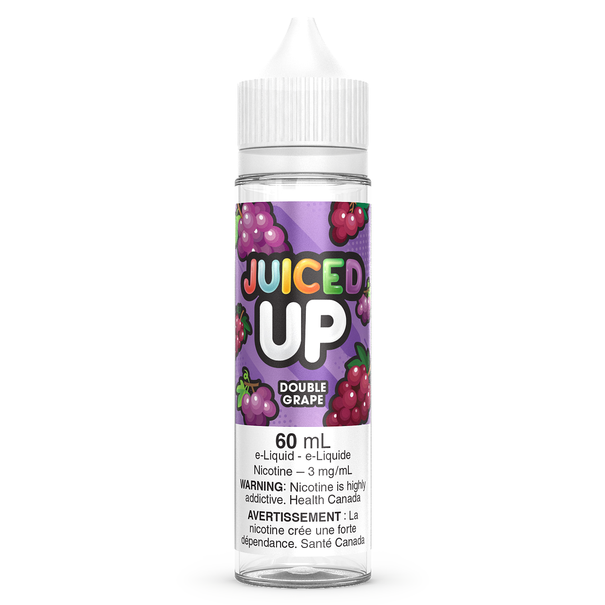 DOUBLE GRAPE - JUICED UP 60ML FREEBASE