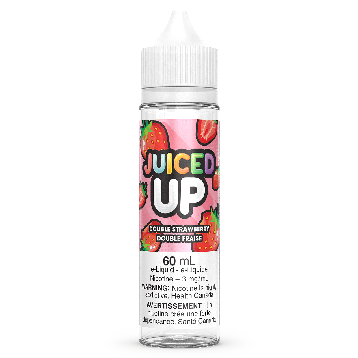 DOUBLE STRAWBERRY - JUICED UP 60ML FREEBASE