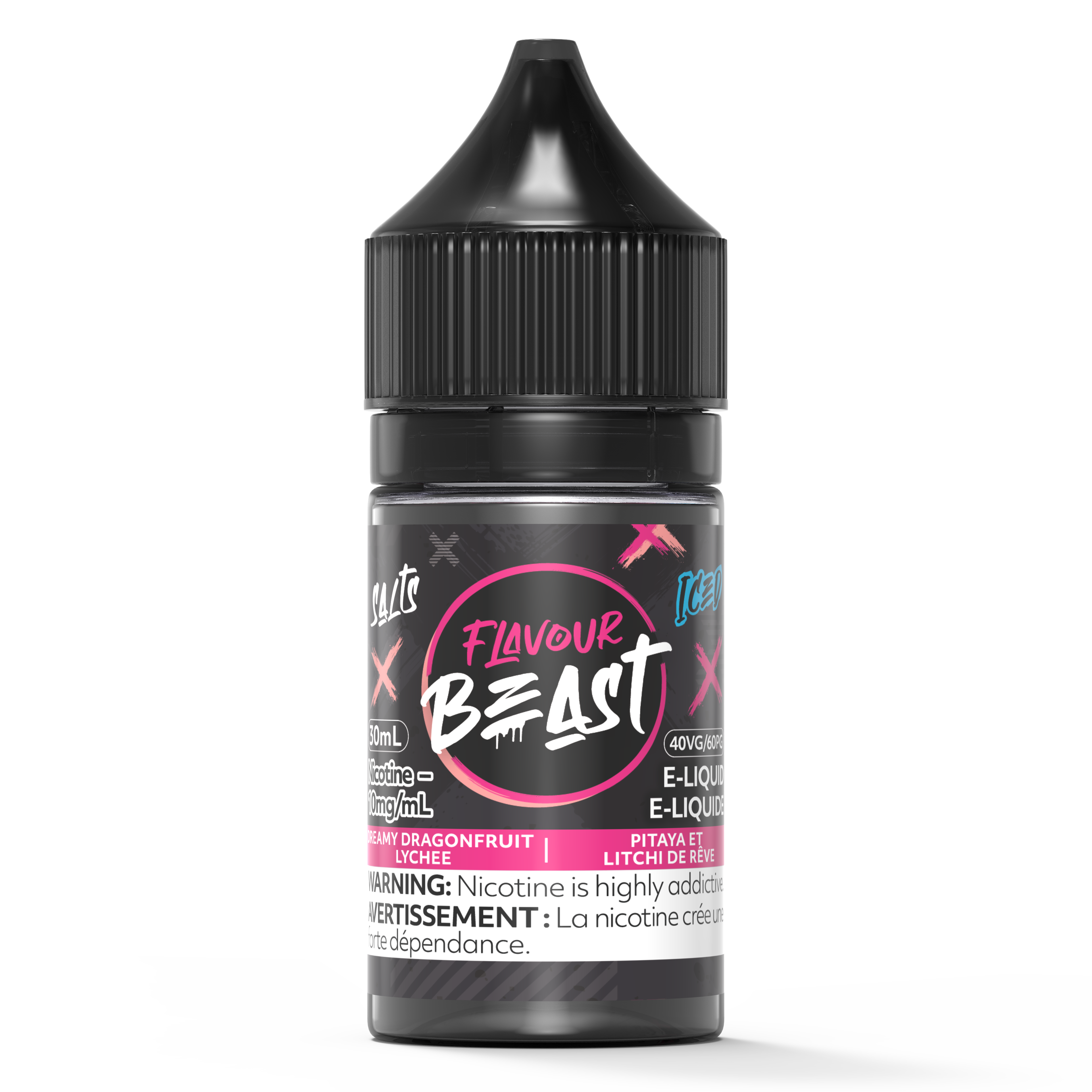 DREAMY DRAGONFRUIT LYCHEE ICED - FLAVOUR BEAST SALT 30ML