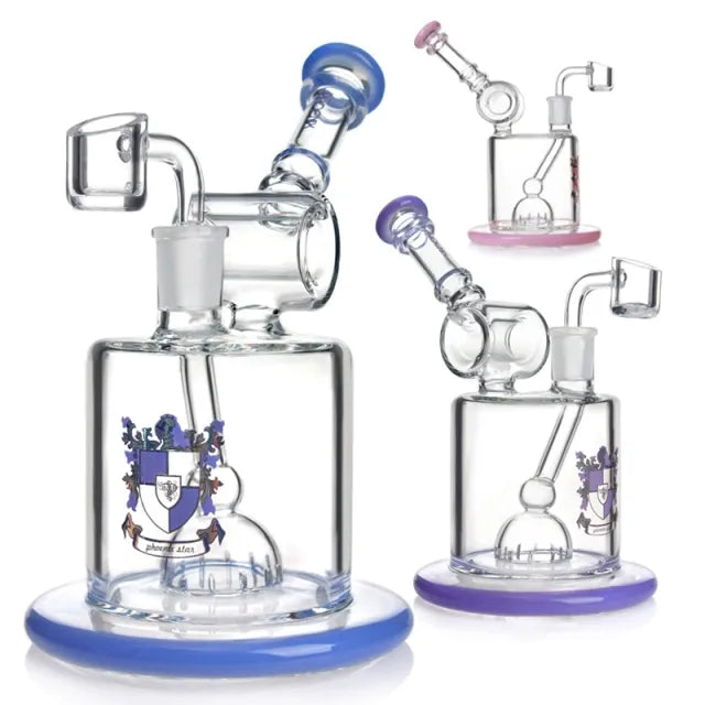 Dab Rig with Showerhead perc 7 Inch