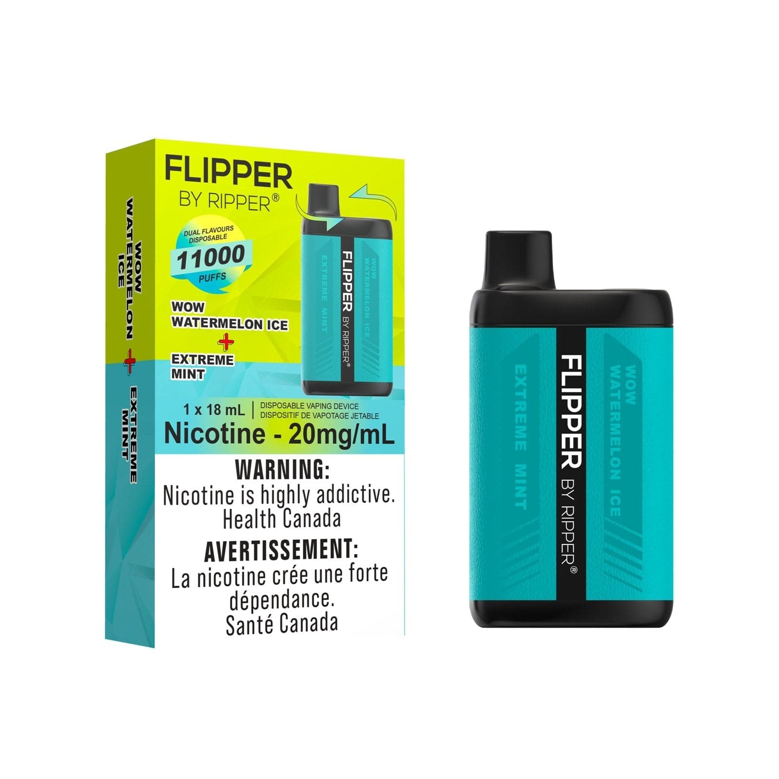 Gcore Flipper 11000 Puff Rechargeable Disposable Vape.