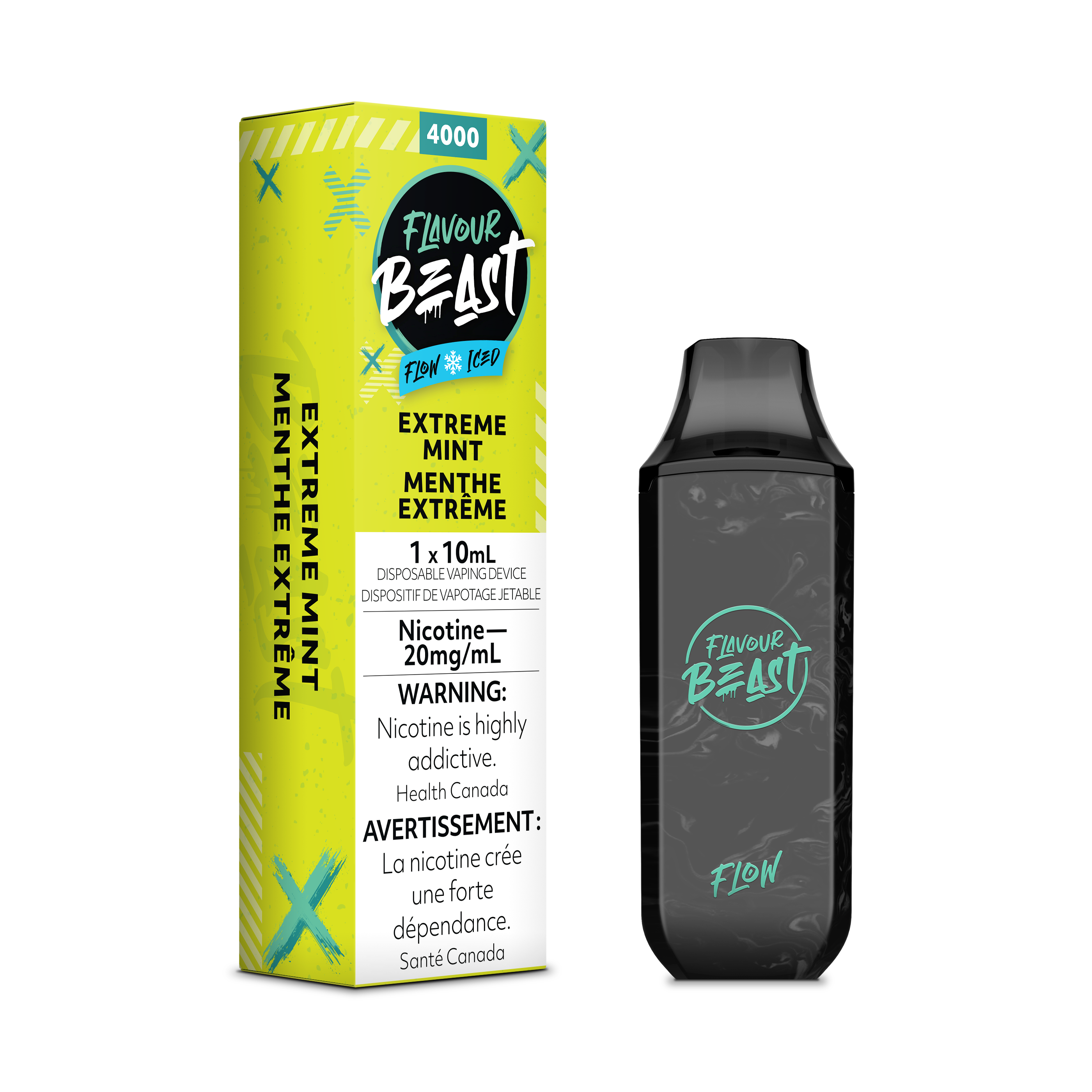 Flavour Beast Flow Rechargeable Disposable 4000 Puff Flavor.