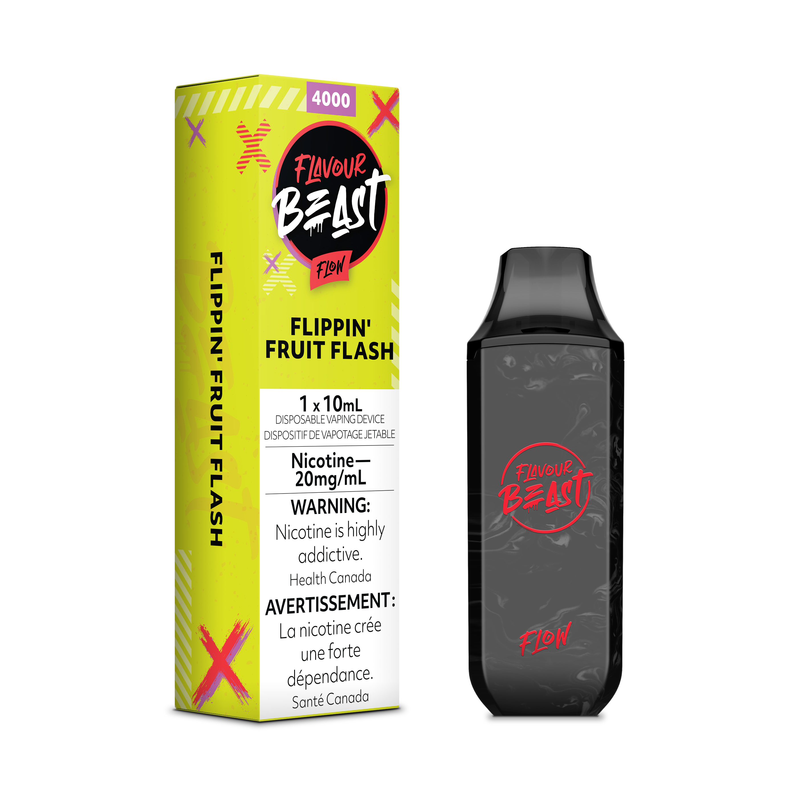 Flavour Beast Flow Rechargeable Disposable 4000 Puff Flavor.