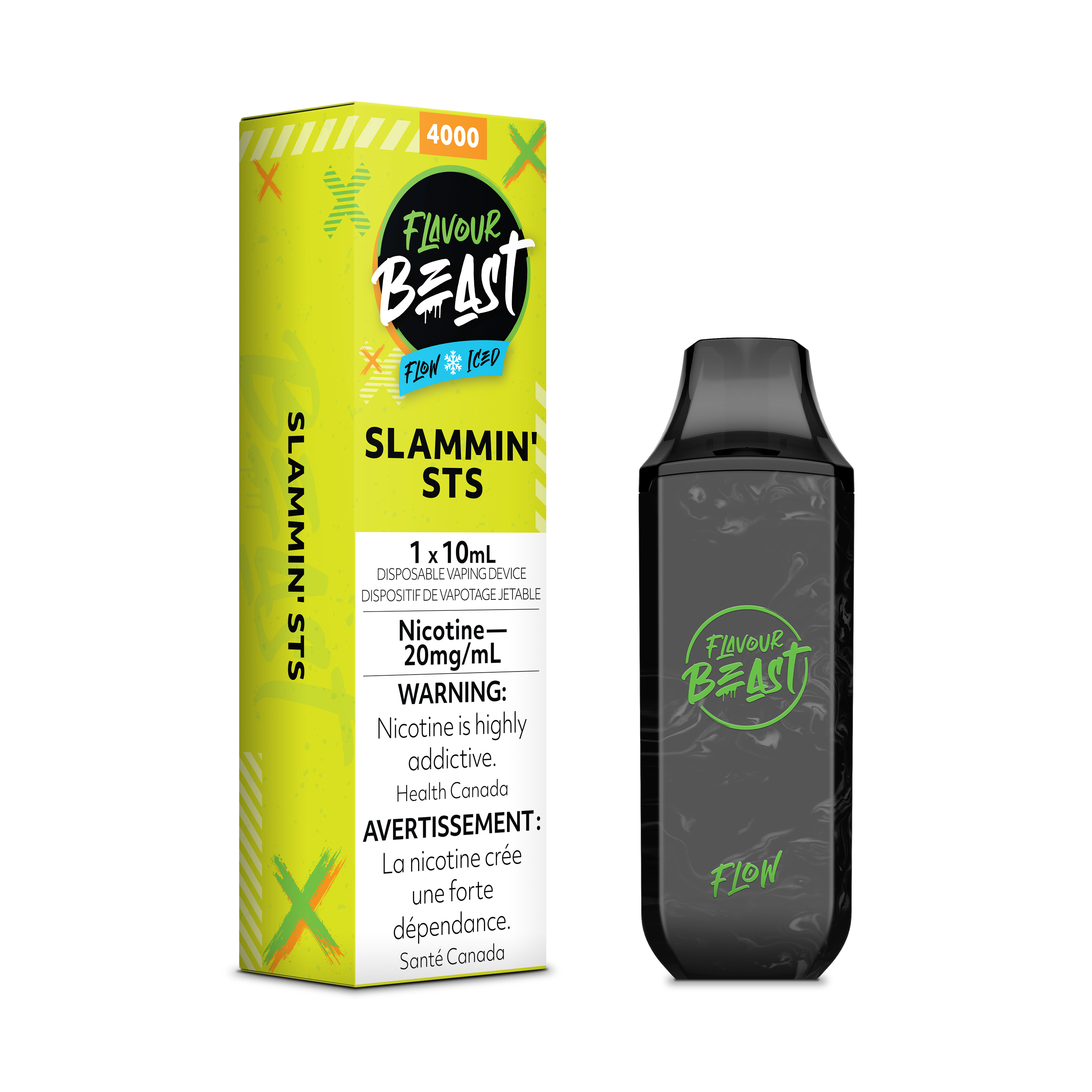 Flavour Beast Flow Rechargeable Disposable 4000 Puff Flavor.