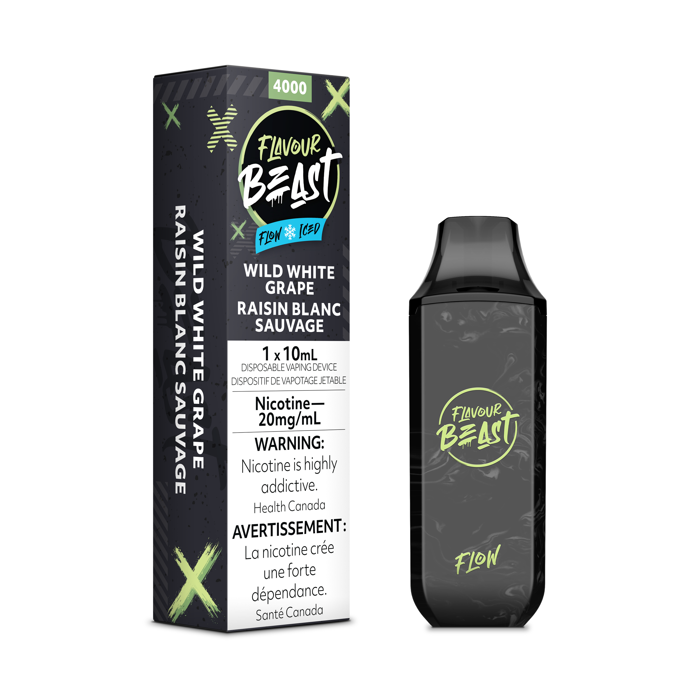 Flavour Beast Flow Rechargeable Disposable 4000 Puff Flavor.