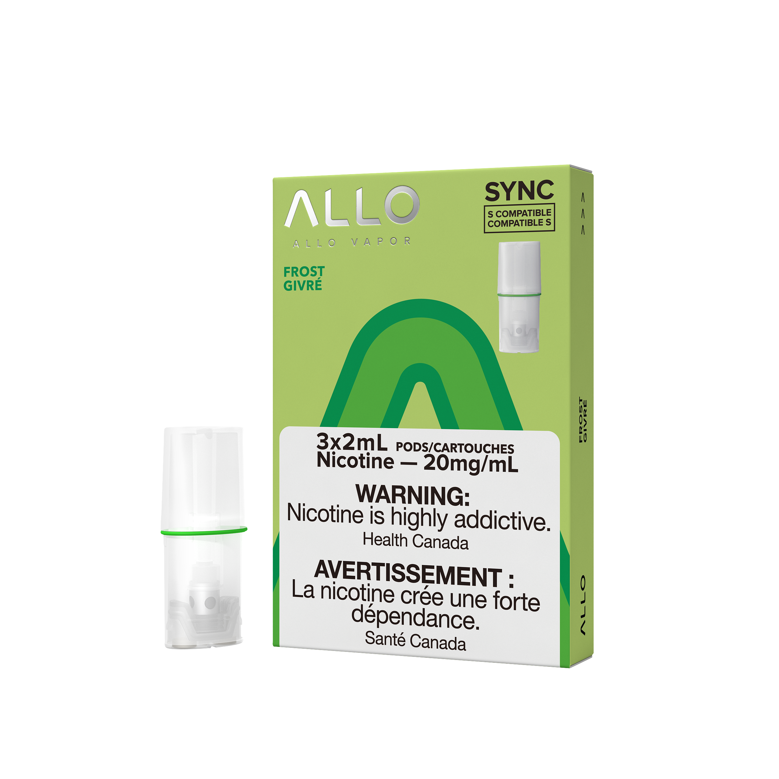 Pack de pods Allo Sync, 3 pods par pack, compatible STLTH 