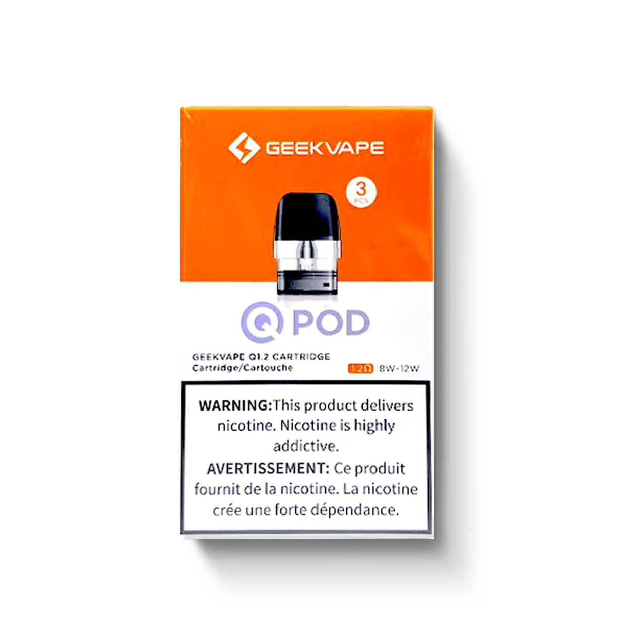 PODS DE REMPLACEMENT GEEKVAPE Q (PAQUET DE 3) | Boutique de vapotage canadienne en ligne