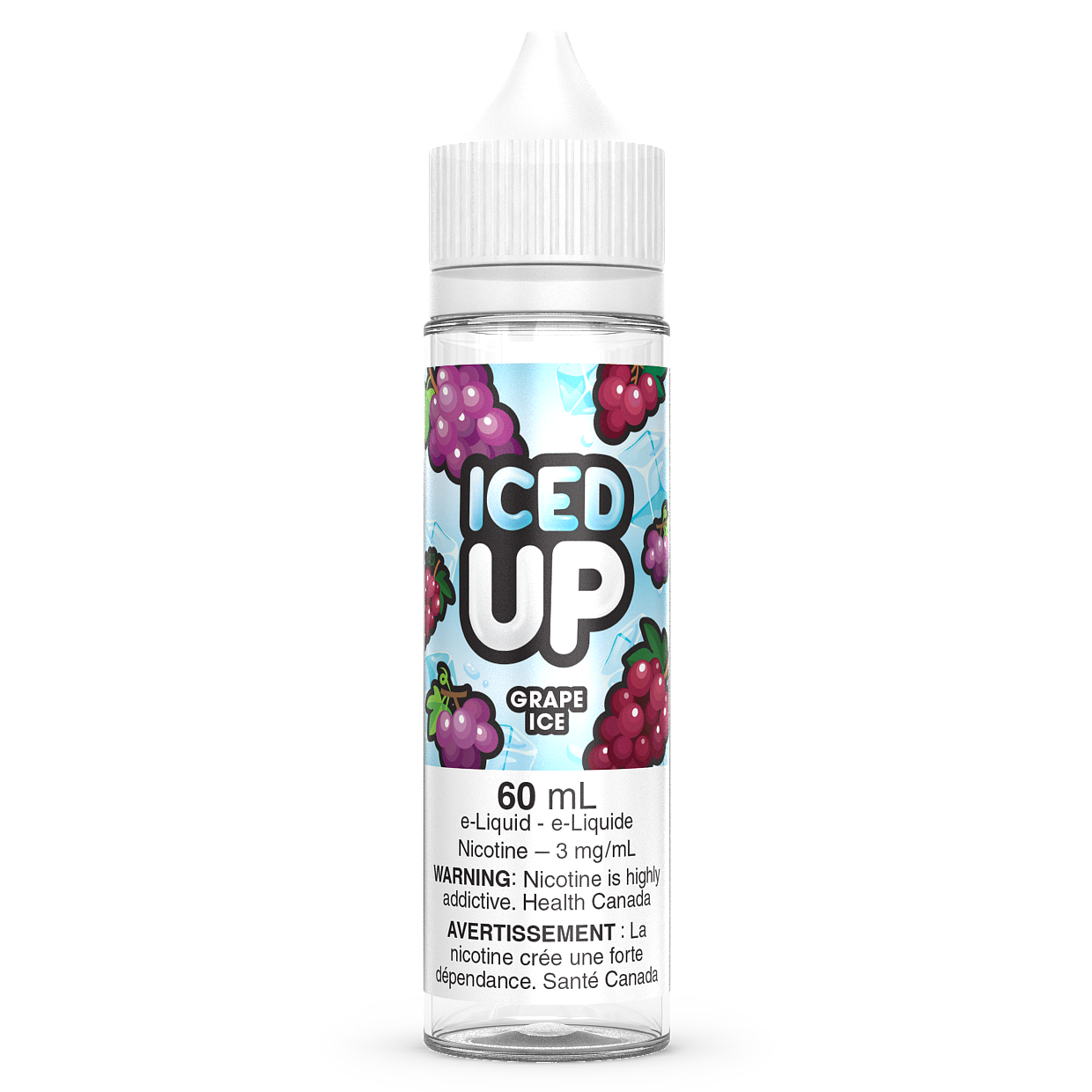 GRAPE ICE - ICED UP 60ML FREEBASE