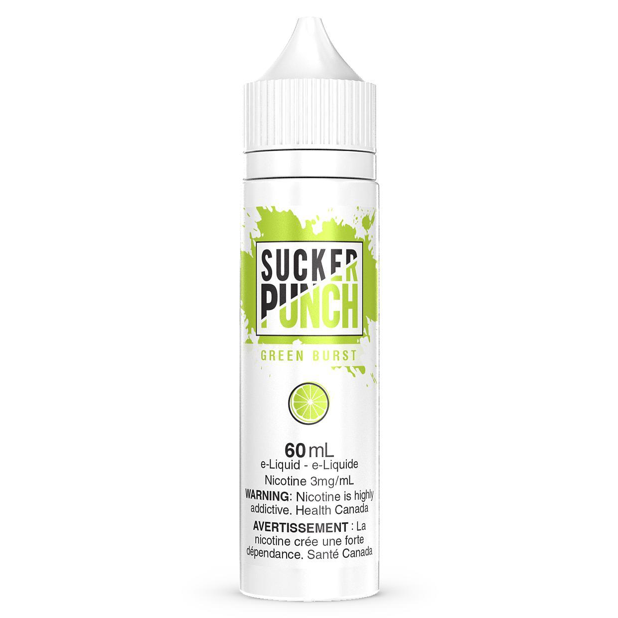 GREEN BURST - SUCKER PUNCH 60ML BASE LIBRE