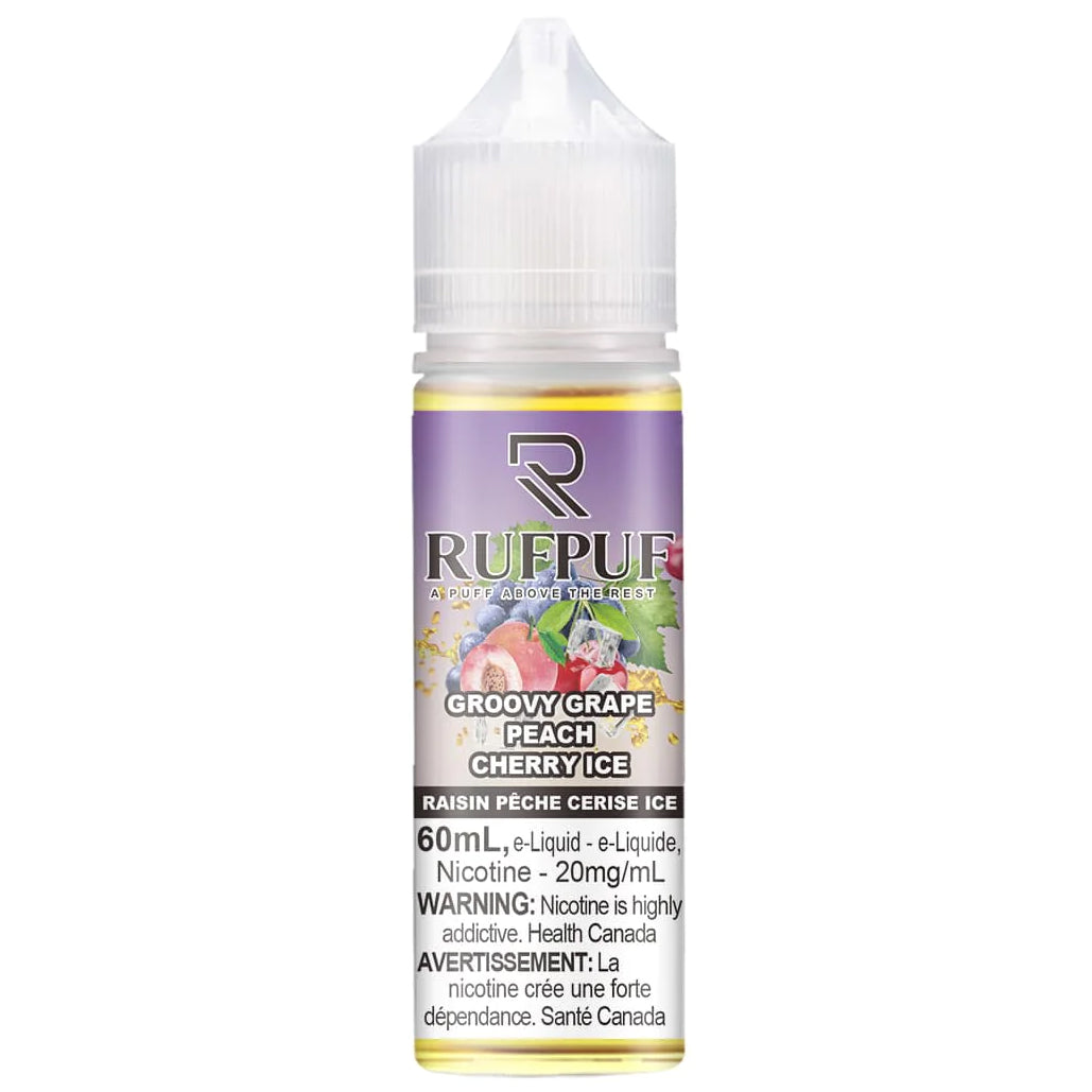 GROOVY GRAPE PEACH CHERRY ICE - RUFPUF SALT 60ML