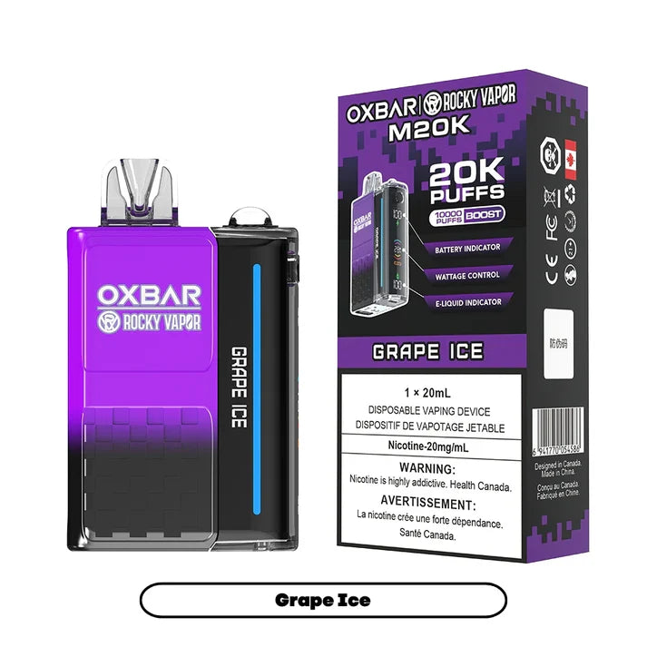 Rocky Vapor Oxbar M20K - Grape Ice