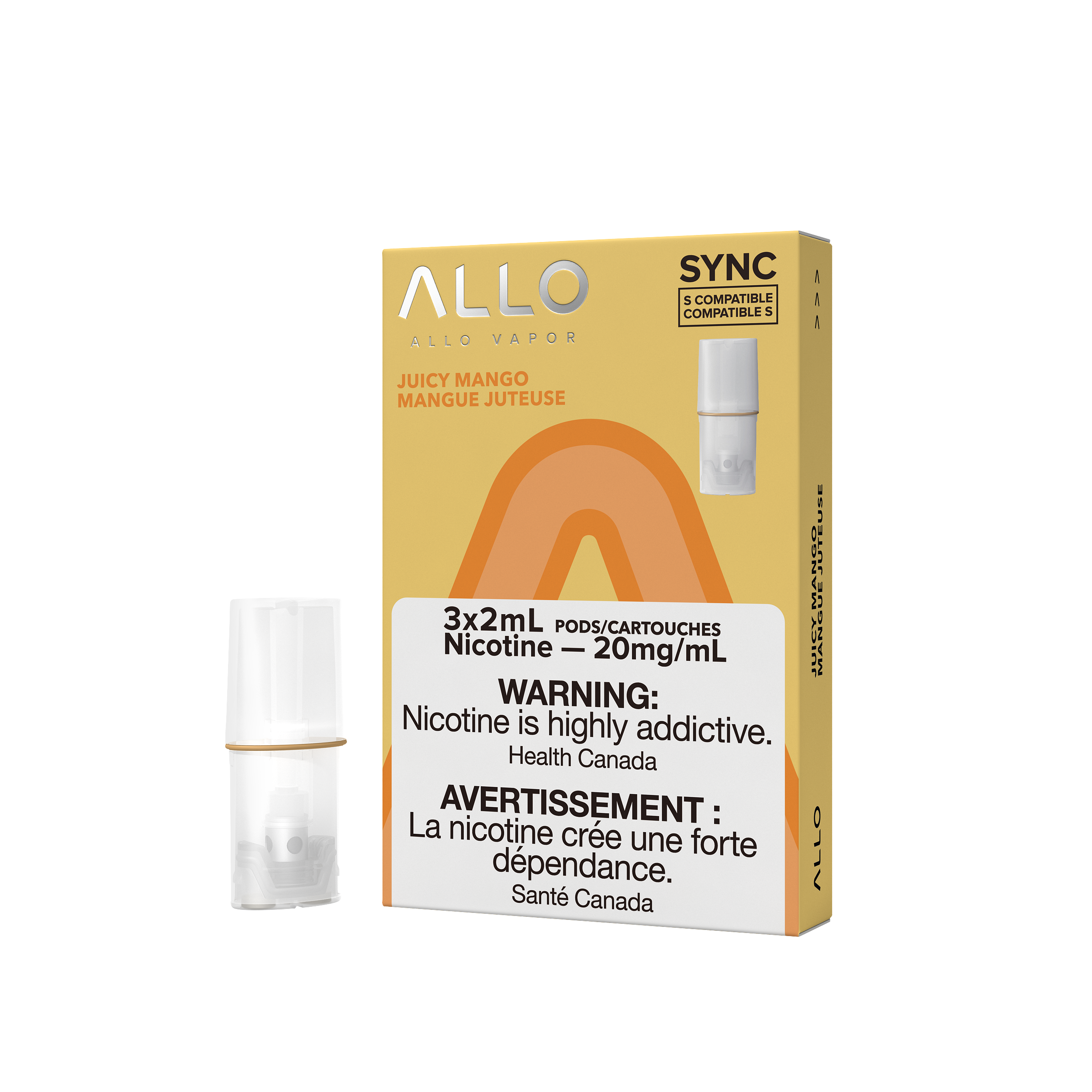 Pack de pods Allo Sync, 3 pods par pack, compatible STLTH 