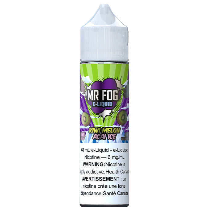 KIWI MELON ACAI ICE - MR. FOG 60ML FREEBASE