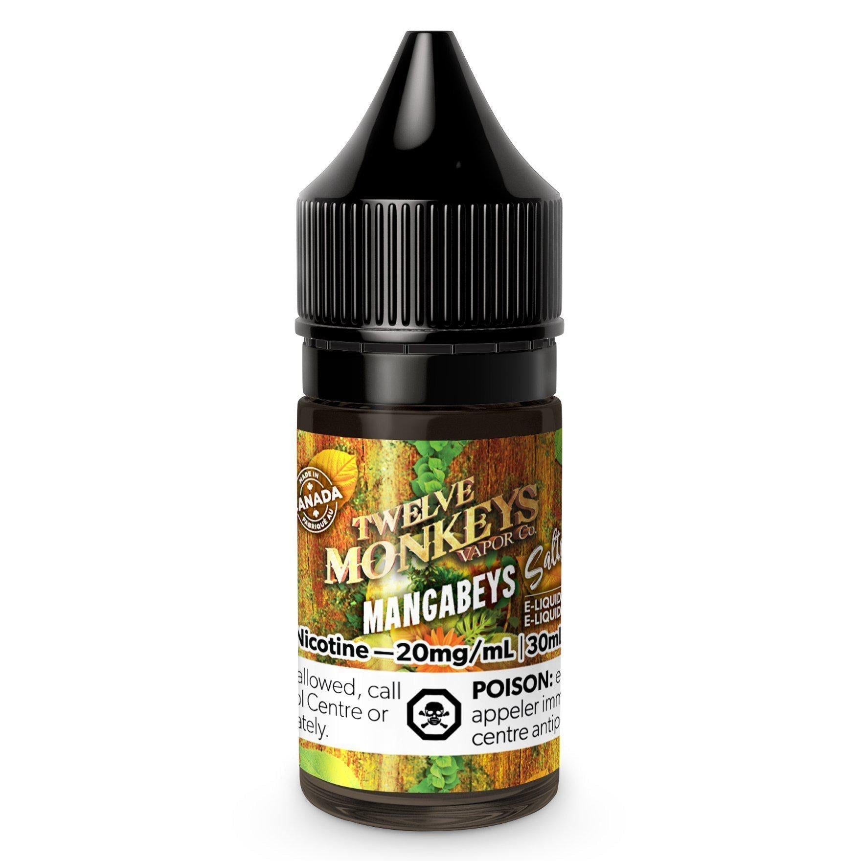 MANGABEYS SALTS - TWELVE MONKEYS SALT 30ML