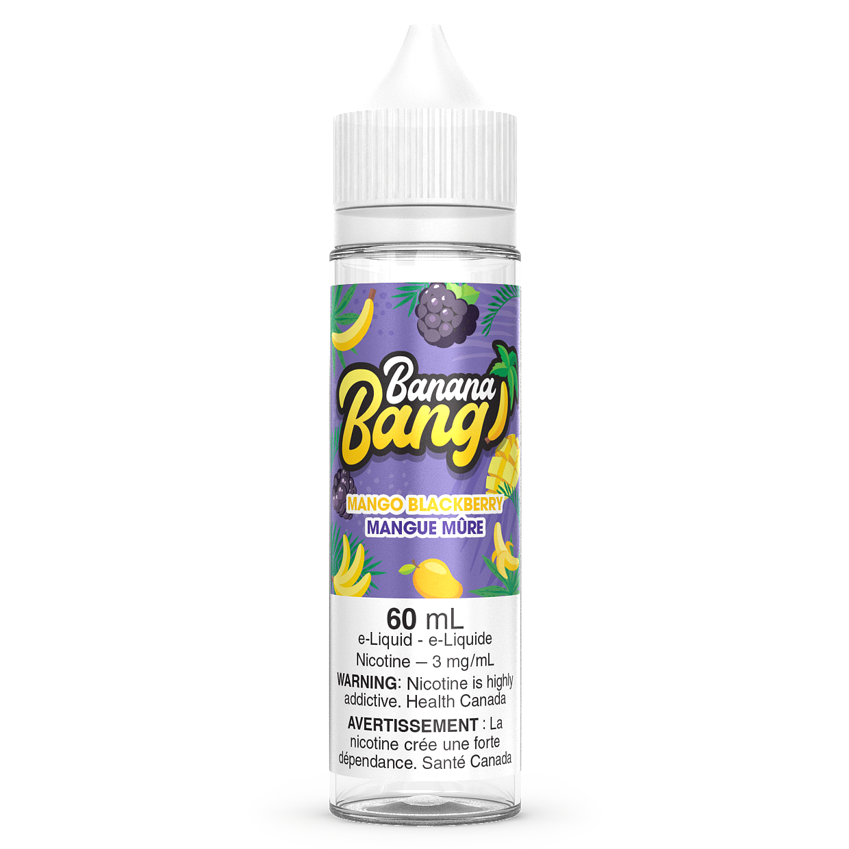 MANGO BLACKBERRY - BANANA BANG 60ML FREEBASE