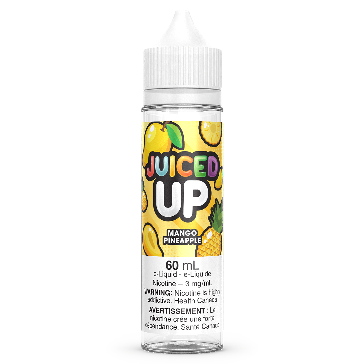 MANGO PINEAPPLE - JUICED UP 60ML FREEBASE