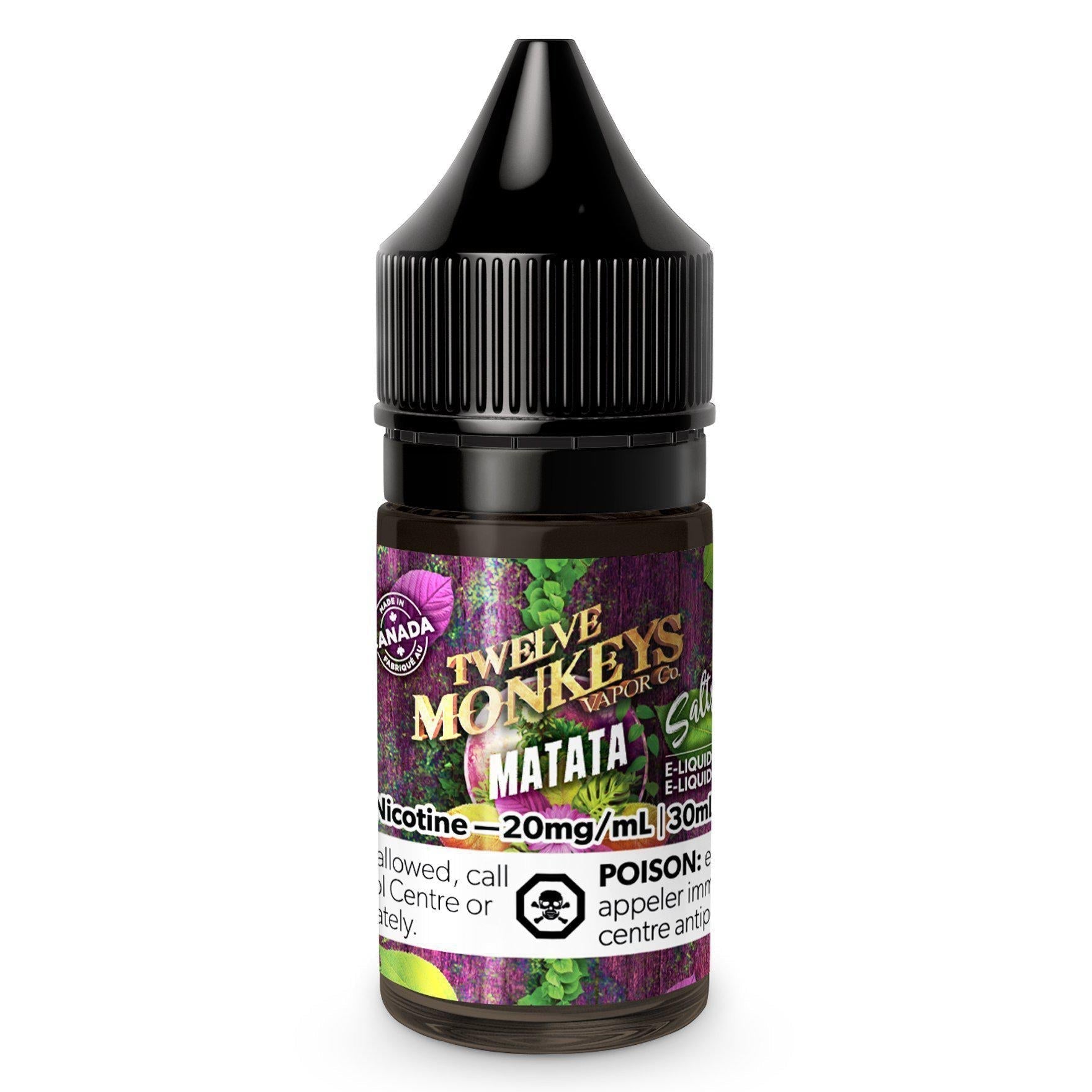 MATATA SALTS - TWELVE MONKEYS SALT 30ML