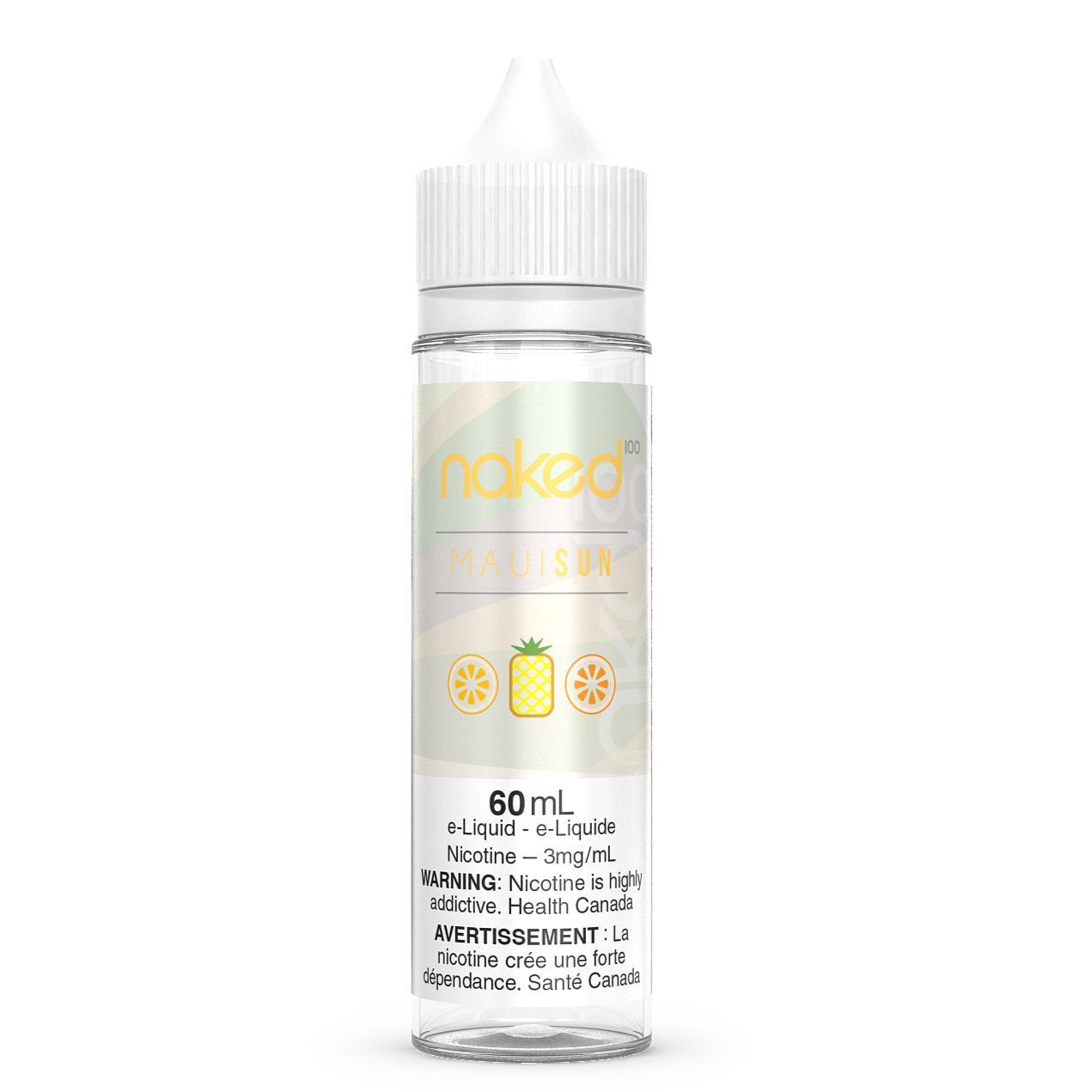 MAUI SUN - NAKED100 60ML FREEBASE