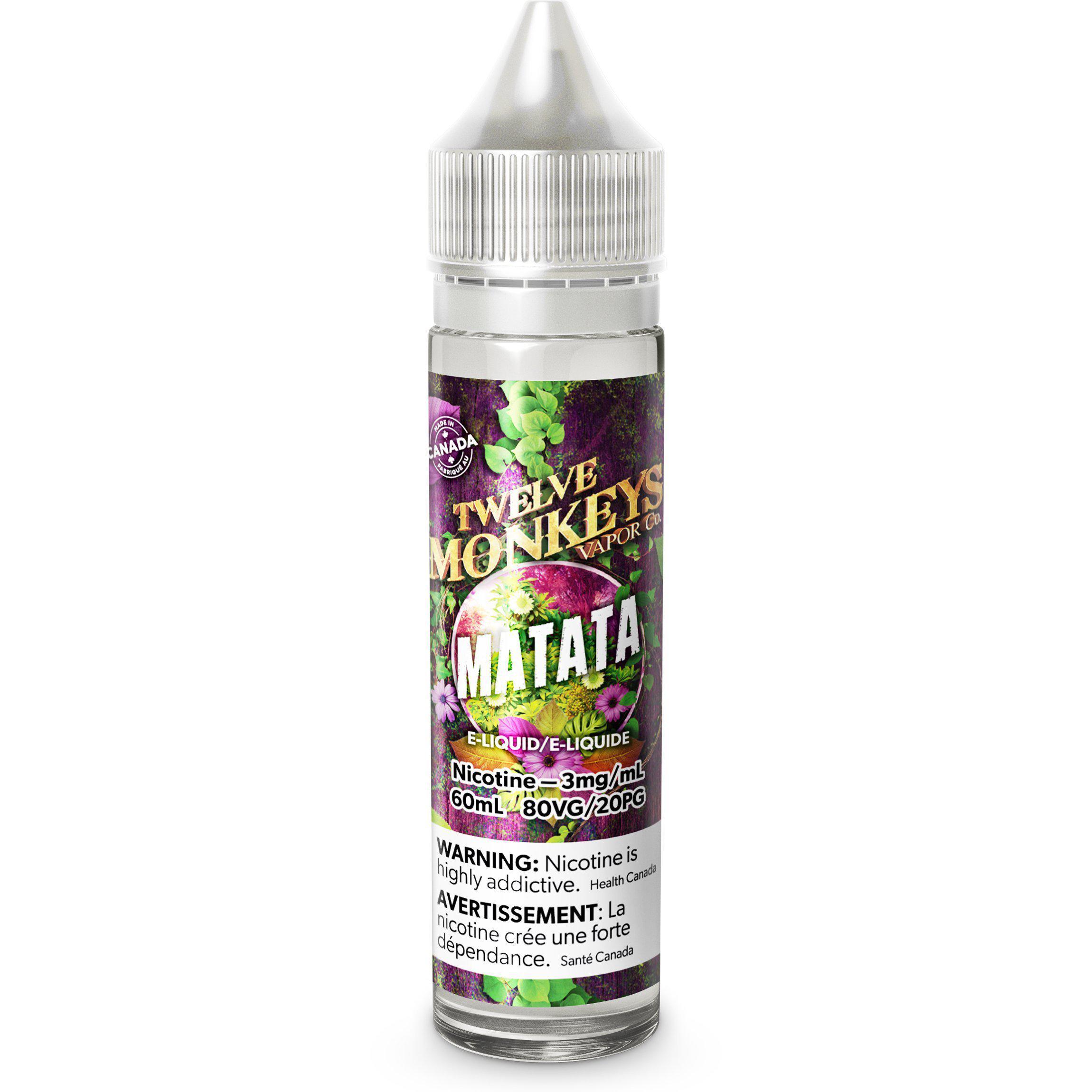 Matata by TWELVE MONKEYS 60ML FREEBASE