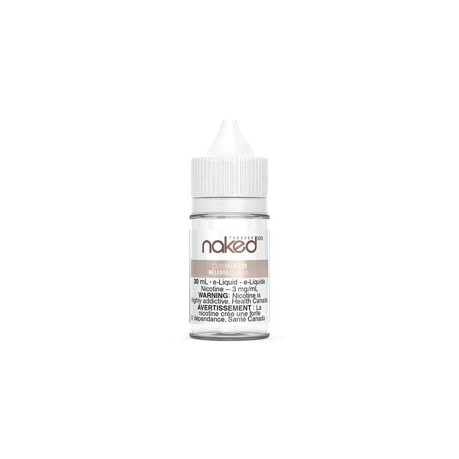 Cuban blend-Naked 100 30ml freebase