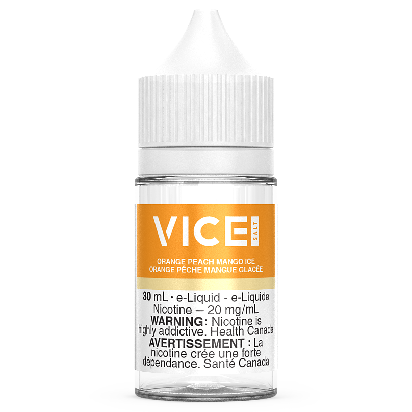 GLACE ORANGE PÊCHE MANGUE - VICE SEL 30ML | Boutique de vapotage canadienne en ligne