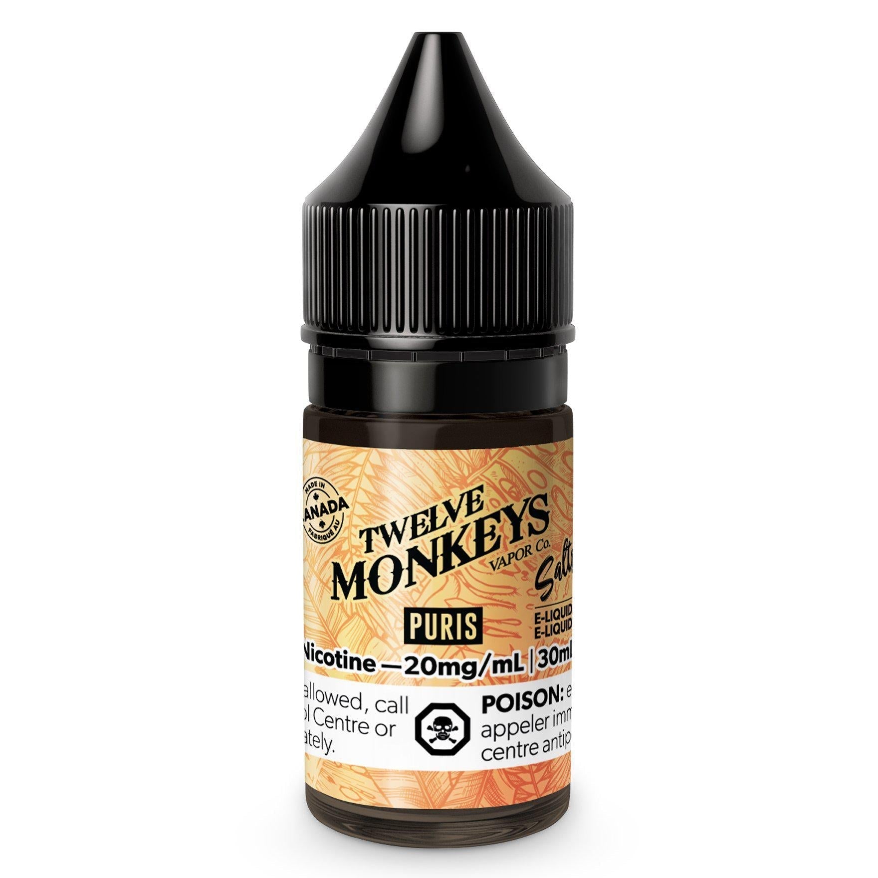 PURIS SALTS - TWELVE MONKEYS SALT 30ML