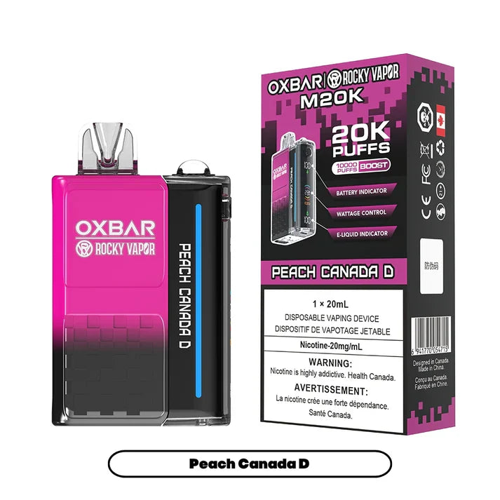 Rocky Vapor Oxbar M20K - Peach Canada D