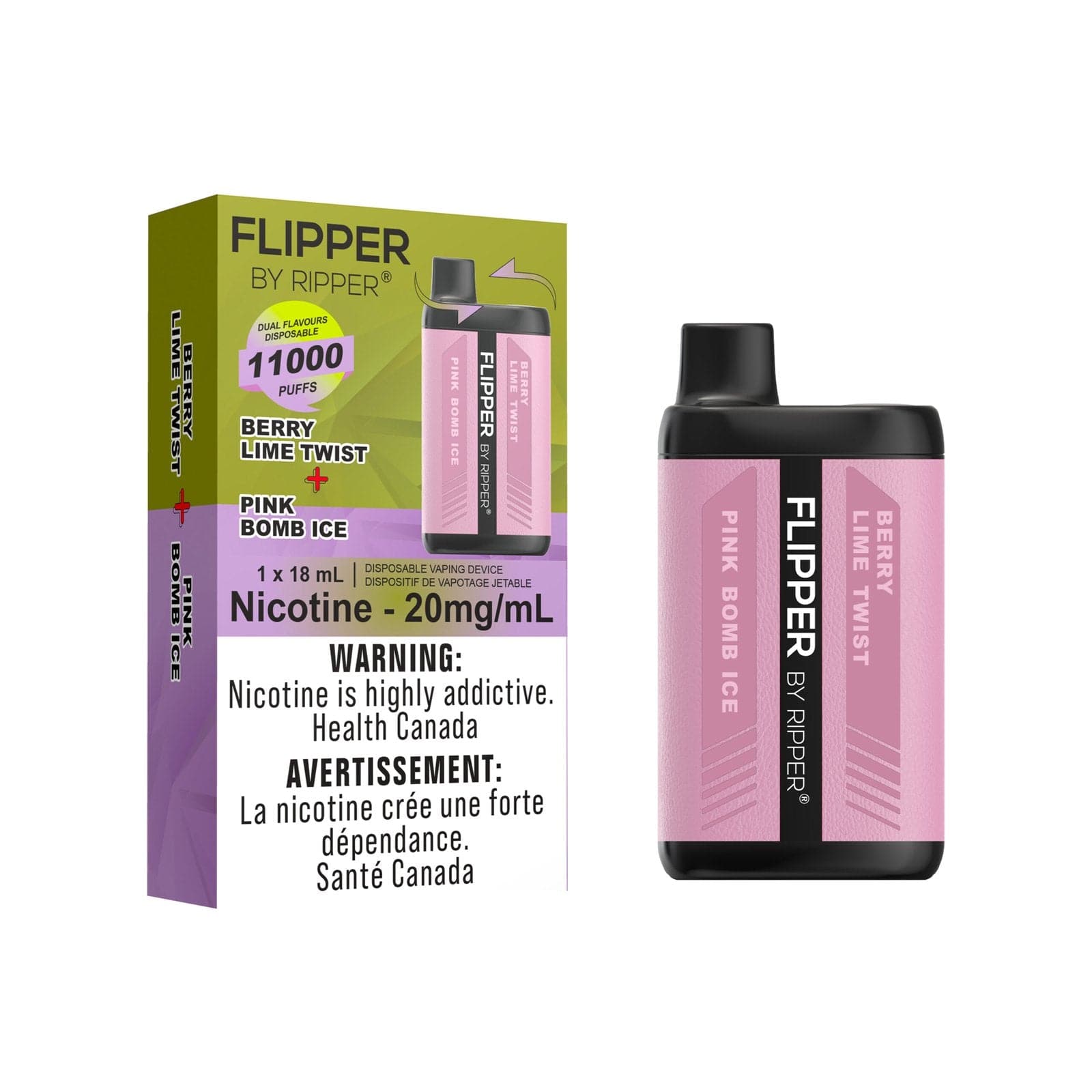 Gcore Flipper 11000 Puff Rechargeable Disposable Vape.