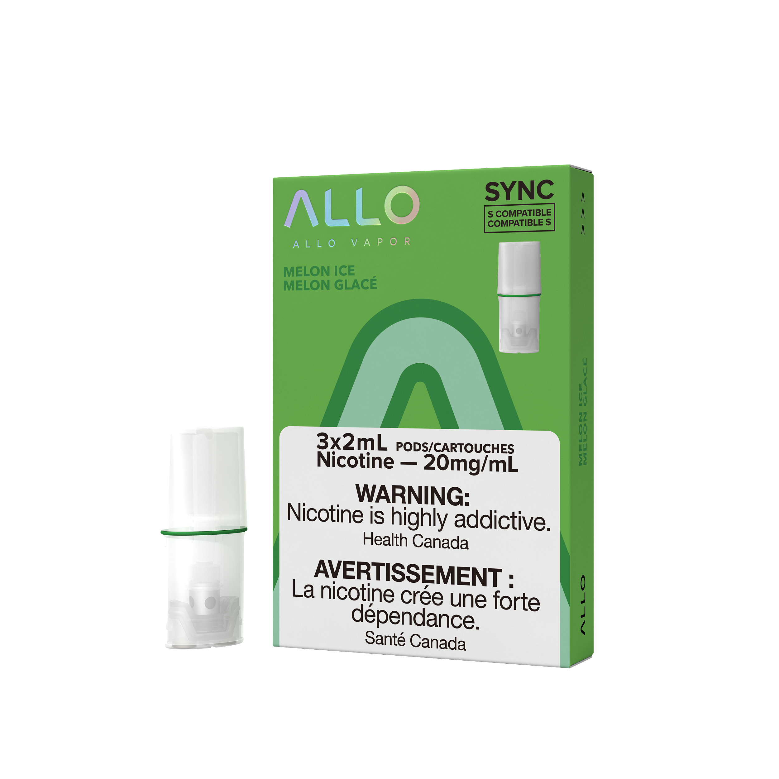 Pack de pods Allo Sync, 3 pods par pack, compatible STLTH 