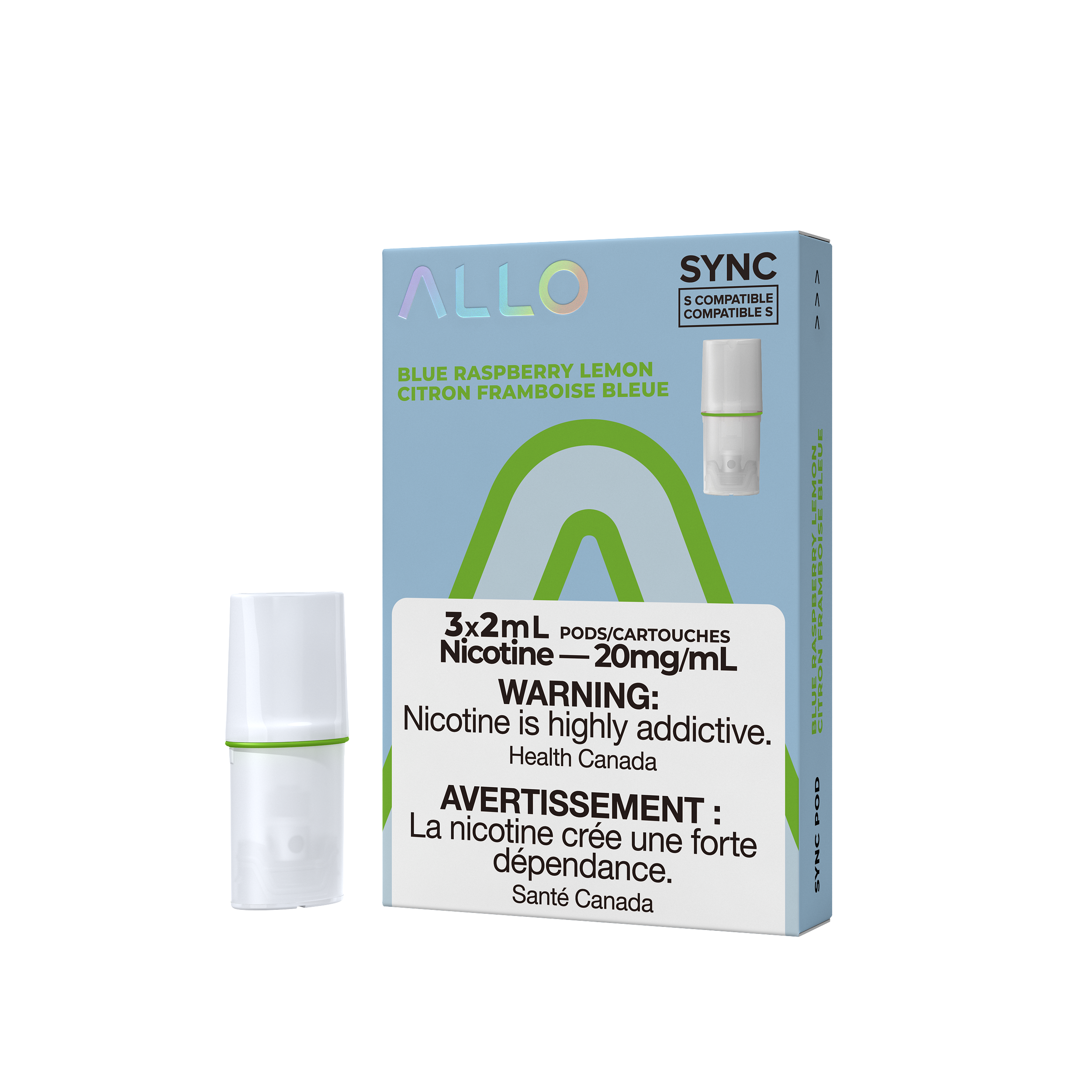 Pack de pods Allo Sync, 3 pods par pack, compatible STLTH 