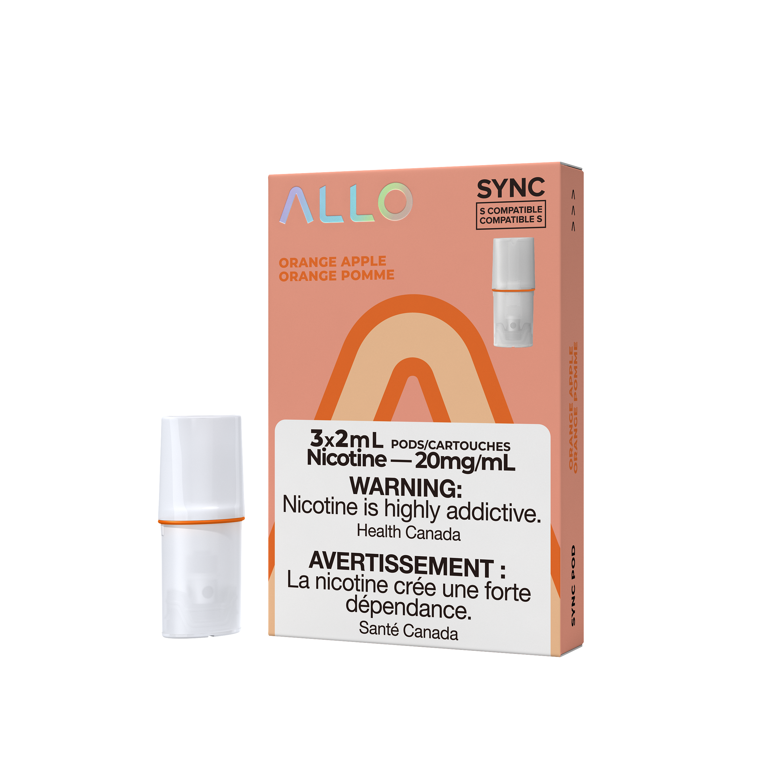 Pack de pods Allo Sync, 3 pods par pack, compatible STLTH 