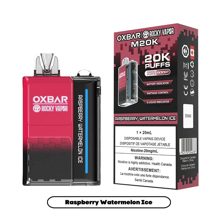 Rocky Vapor Oxbar M20K - Raspberry Watermelon Ice