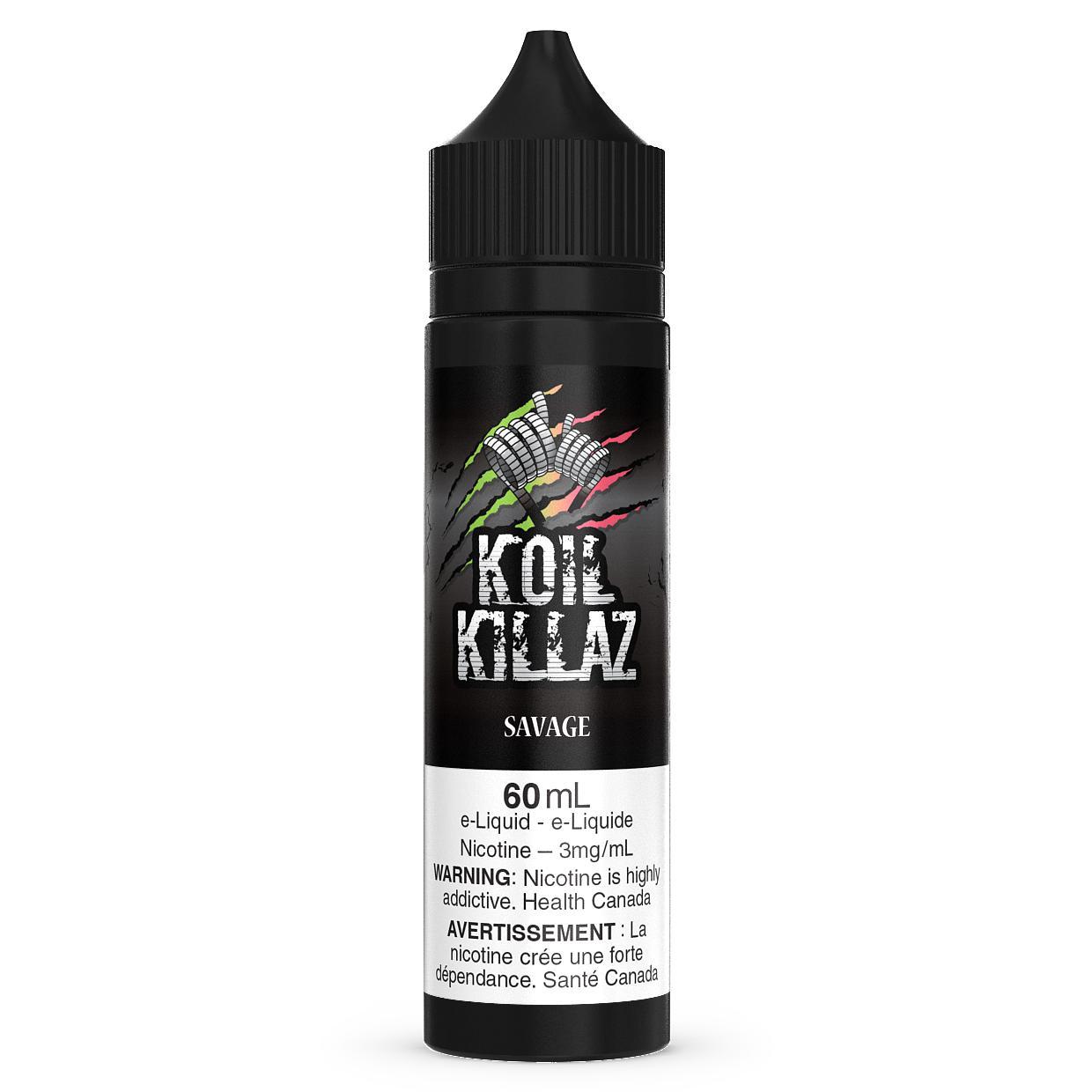 SAVAGE - KOIL KILLAZ 60ML BASE LIBRE