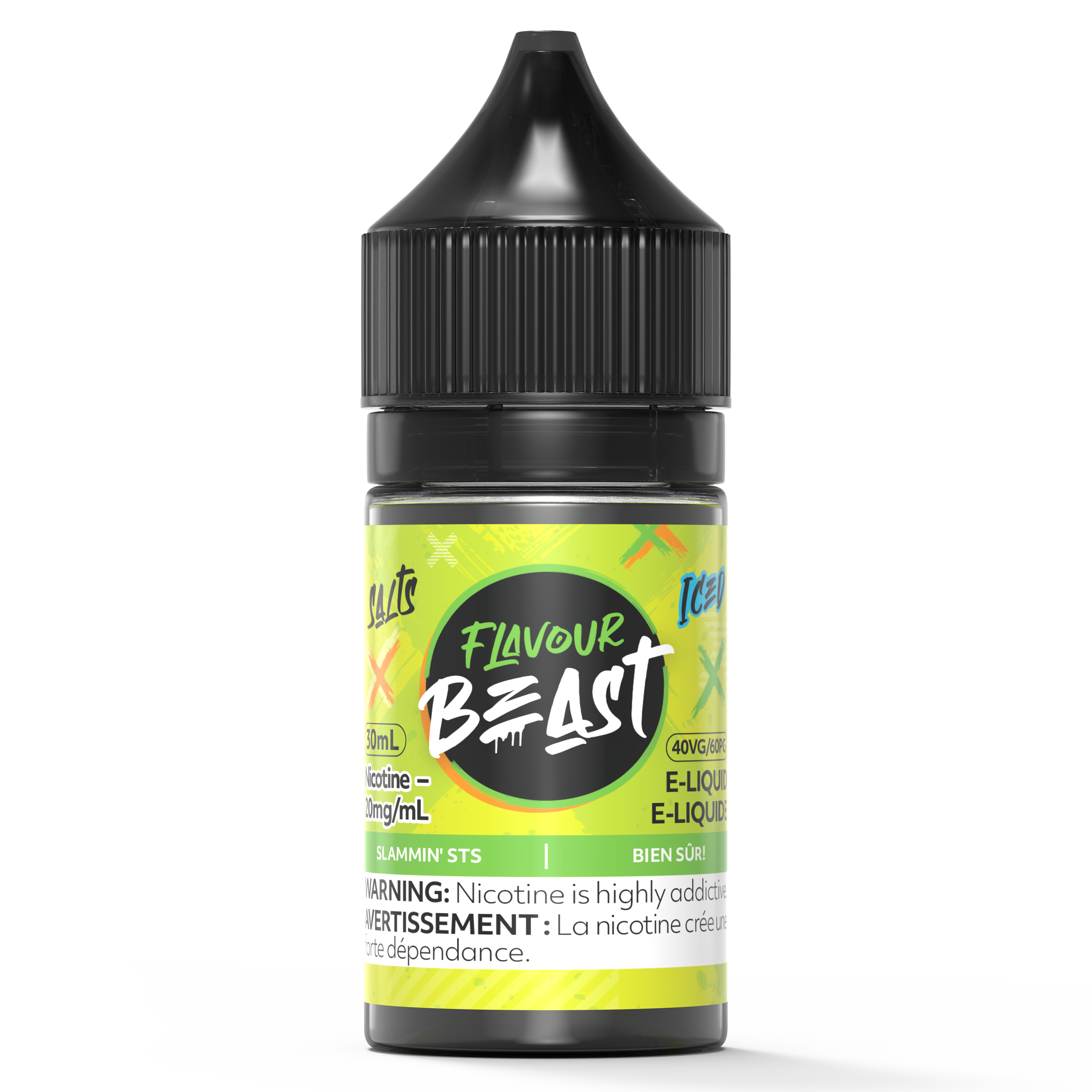 SLAMMIN' STS ICED - FLAVOUR BEAST SALT 30ML