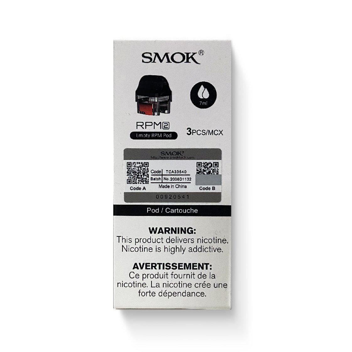 SMOK RPM 2 REPLACEMENT PODS (3 PACK) *