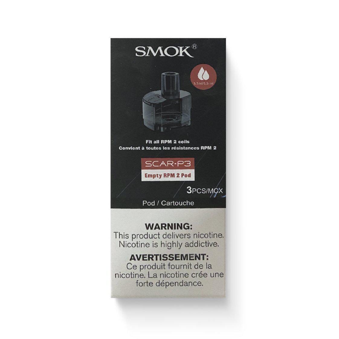 SMOK SCAR-P3 REPLACEMENT PODS (3 PACK)