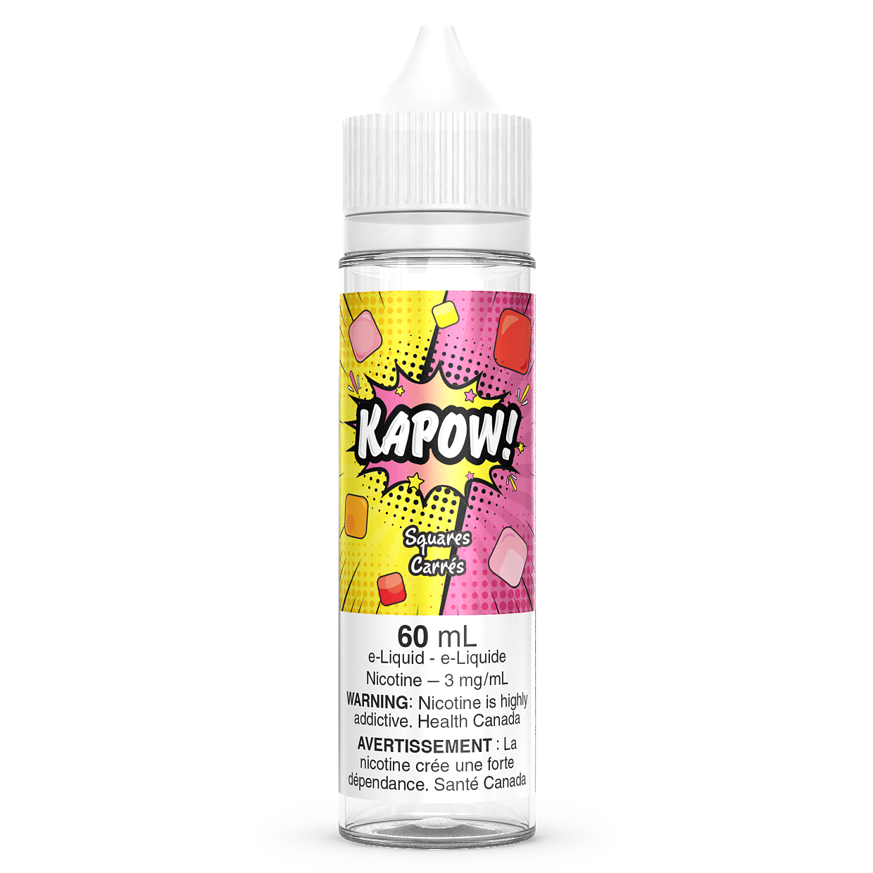 CARRÉS - KAPOW 60ML FREEBASE