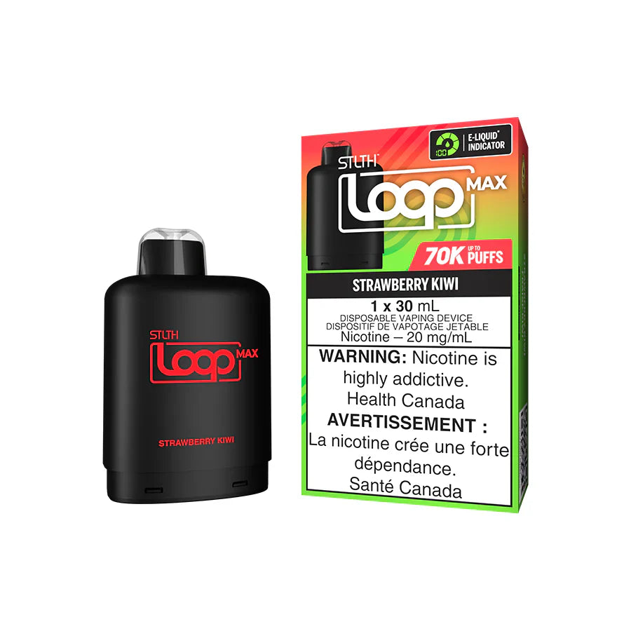 STLTH LOOP MAX POD PACK -STRAWBERRY KIWI (Without Battery)