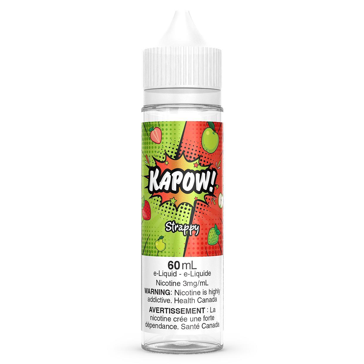 STRAPPY - KAPOW 60ML FREEBASE