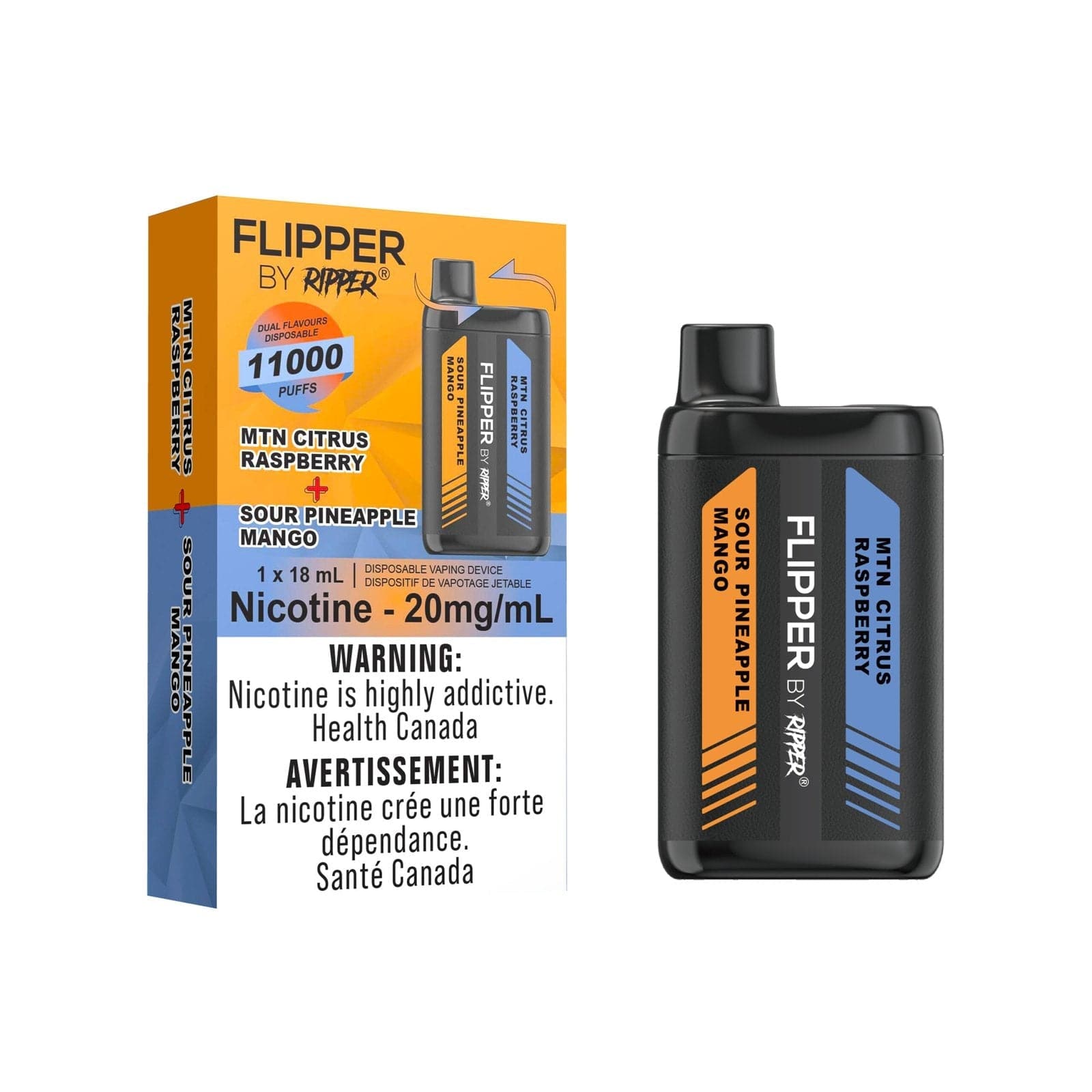 Gcore Flipper 11000 Puff Rechargeable Disposable Vape.