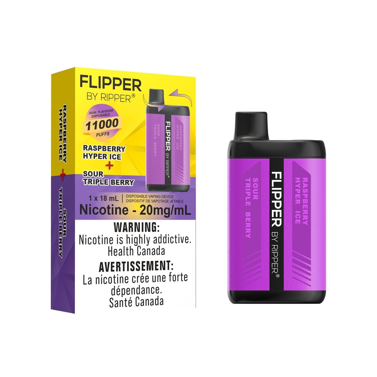 Gcore Flipper 11000 Puff Rechargeable Disposable Vape.