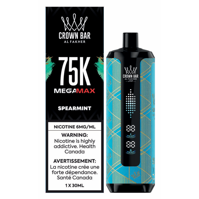 Al Fakher Mega Max 75k Disposable Vape-Spearmint