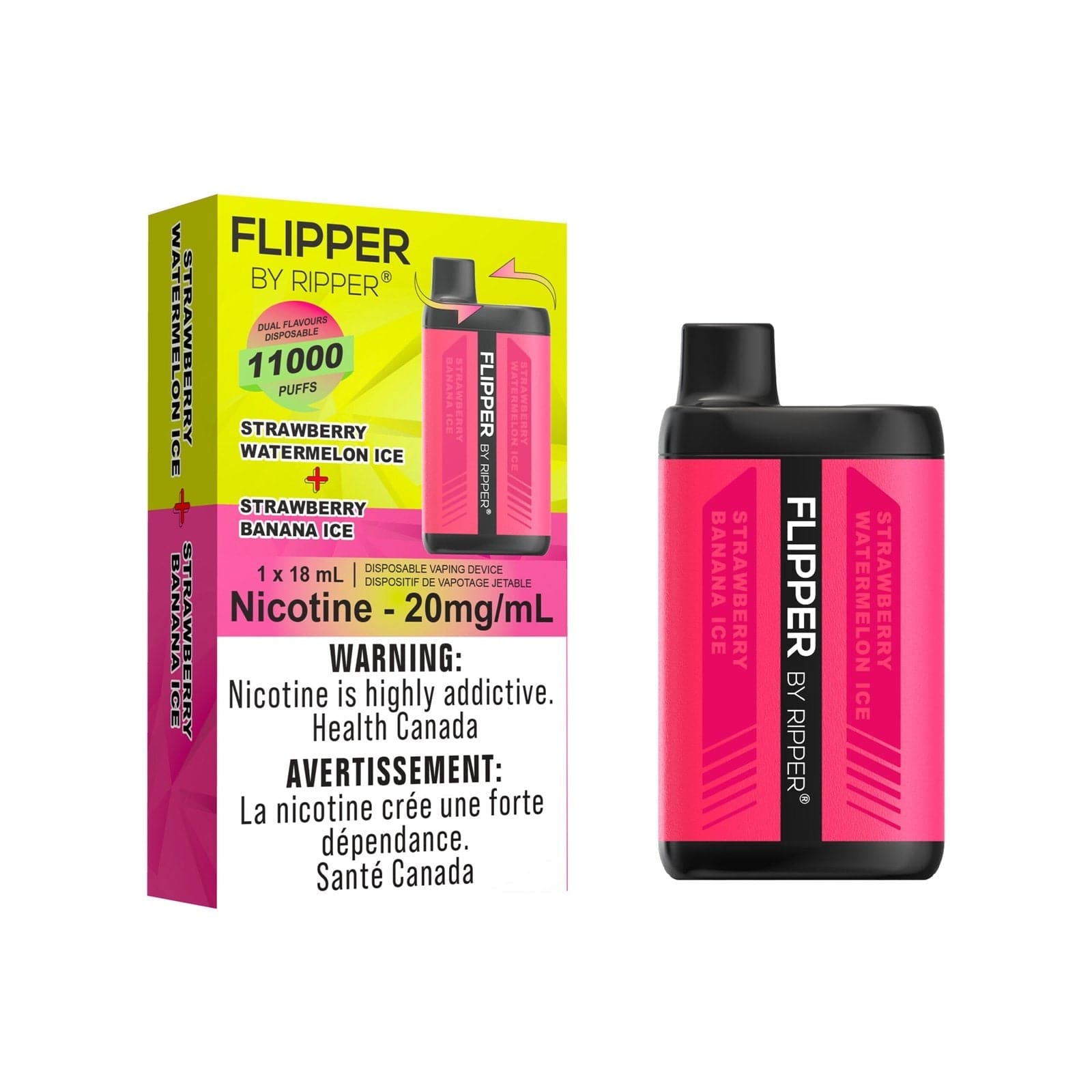 Gcore Flipper 11000 Puff Rechargeable Disposable Vape.