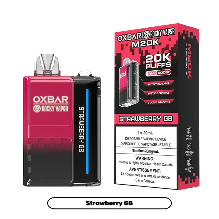 Rocky Vapor Oxbar M20K - Strawberry GB